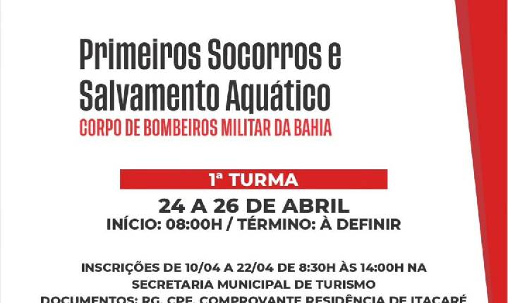 Capacitação fortalece segurança no turismo em Itacaré