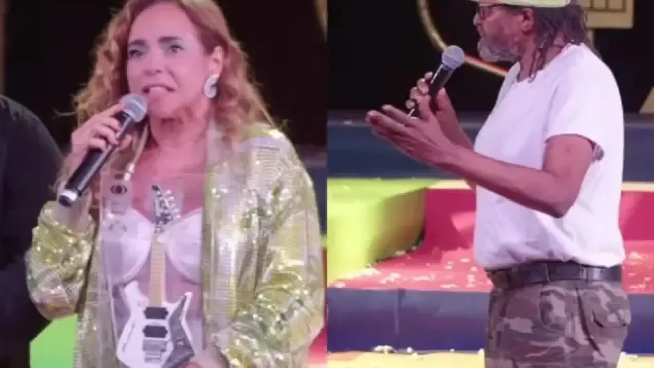 Clima esquenta durante premiação musical após Daniela Mercury insinuar agressão de Edson Gomes à esposa