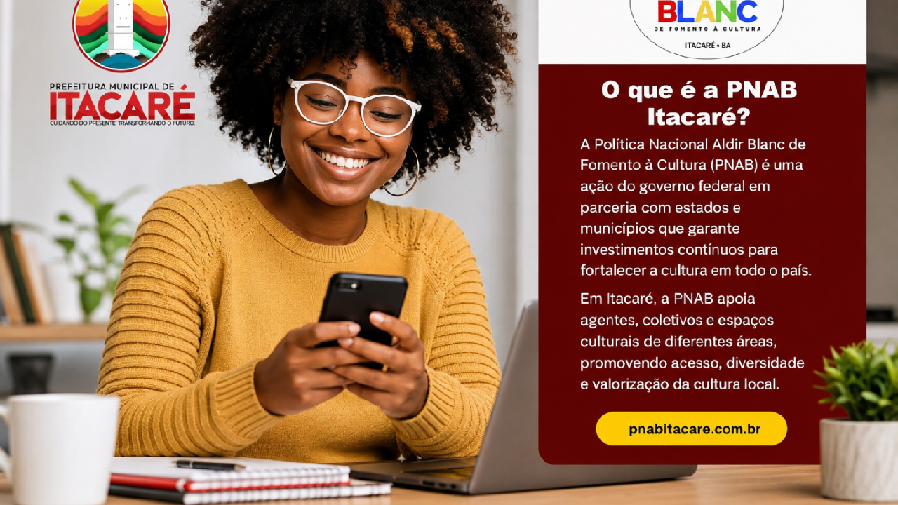 Itacaré lança plataforma digital da PNAB para agentes culturais