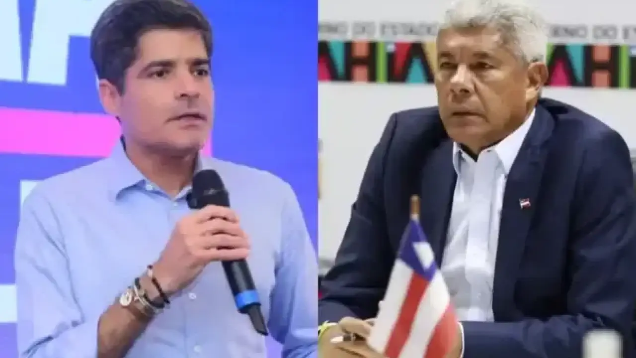 Pesquisa Quaest aponta ACM Neto e Jerônimo Rodrigues com empate técnico