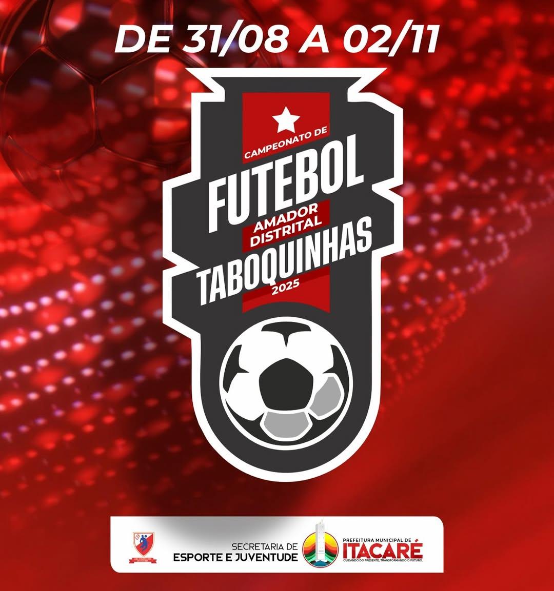 Taboquinhas se prepara para o Campeonato de Futebol Amador Distrital 2025
