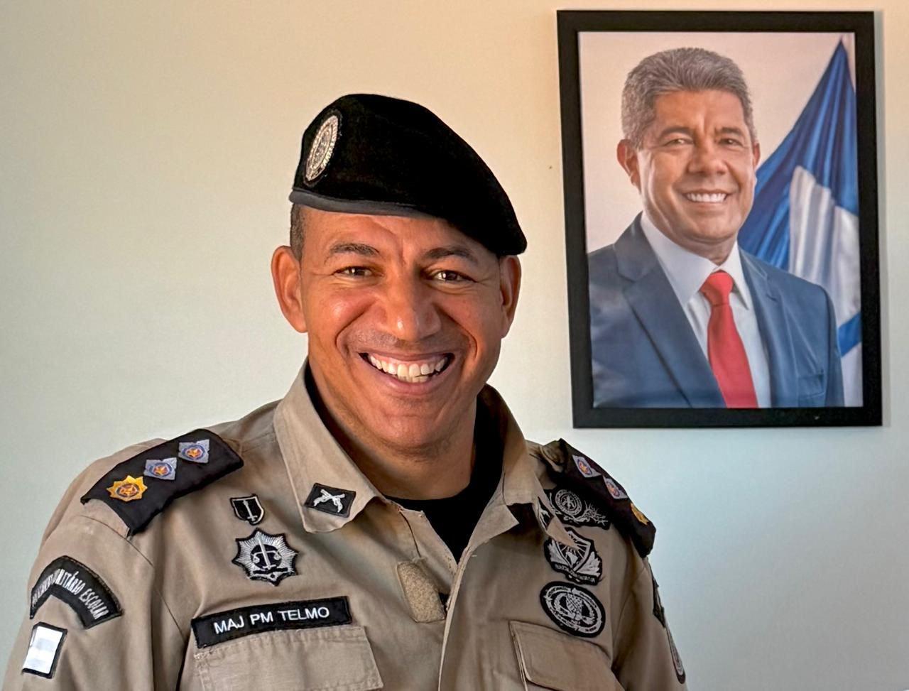 Comandante de Itacaré, Major Telmo é promovido a Tenente-Coronel