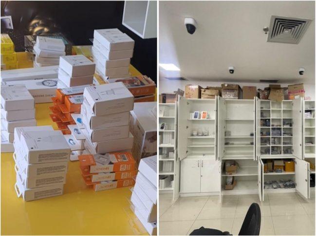 Mais de mil aparelhos eletrônicos são apreendidos durante operação em Salvador e em Ituberá