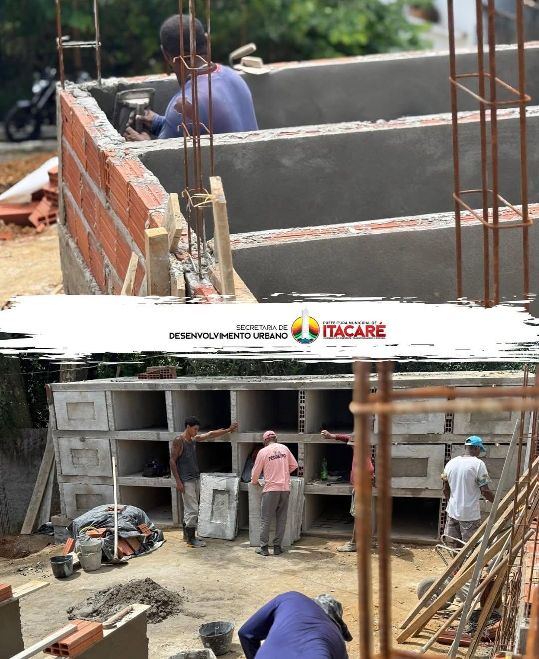 Prefeitura de Itacaré amplia provisoriamente o cemitério municipal