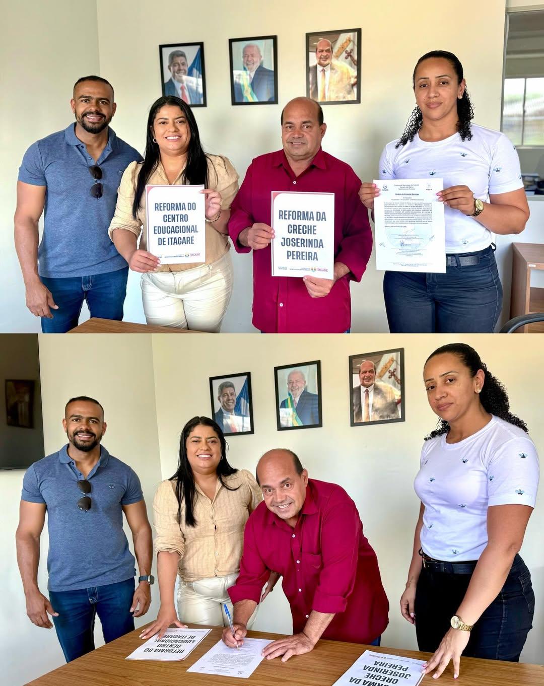 Itacaré avança na educação com novas obras de reforma