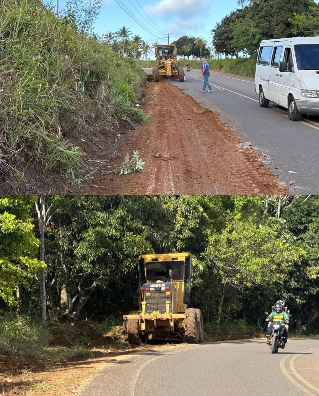 Prefeitura intensifica manutenção e reforça segurança em trecho da rodovia
