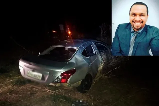 Procurador de cidade baiana morre após carro cair em ribanceira