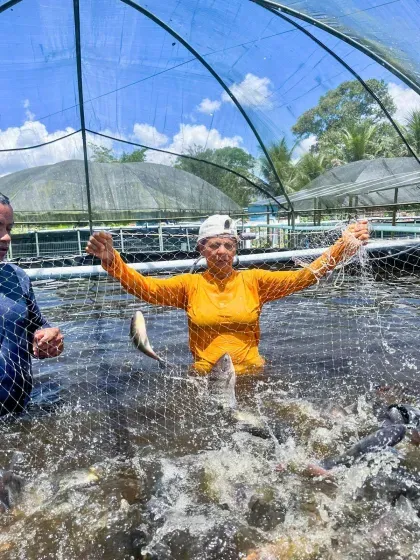Ubaitaba: Prefeitura vem fortalecendo apoio ao Projeto de Piscicultura da Pedra Miúda