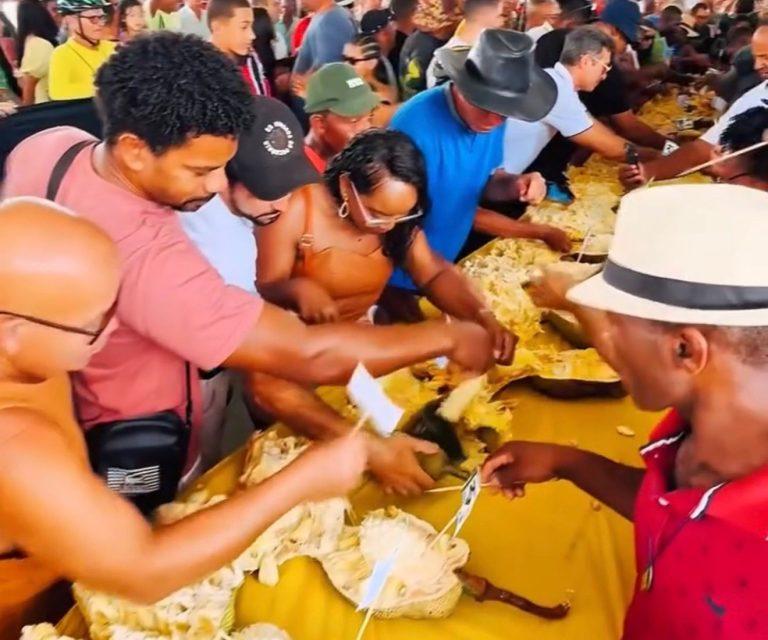 Degustação e competição marcam Encontro dos Comedores de Jaca em Cruz das Almas