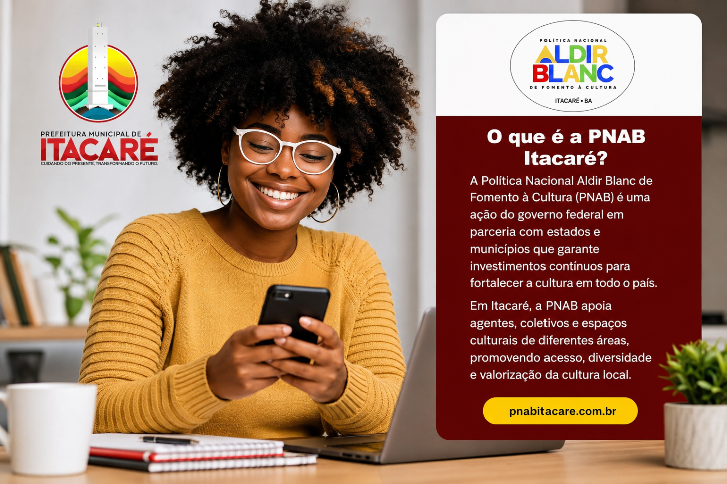 Itacaré lança plataforma digital da PNAB para agentes culturais